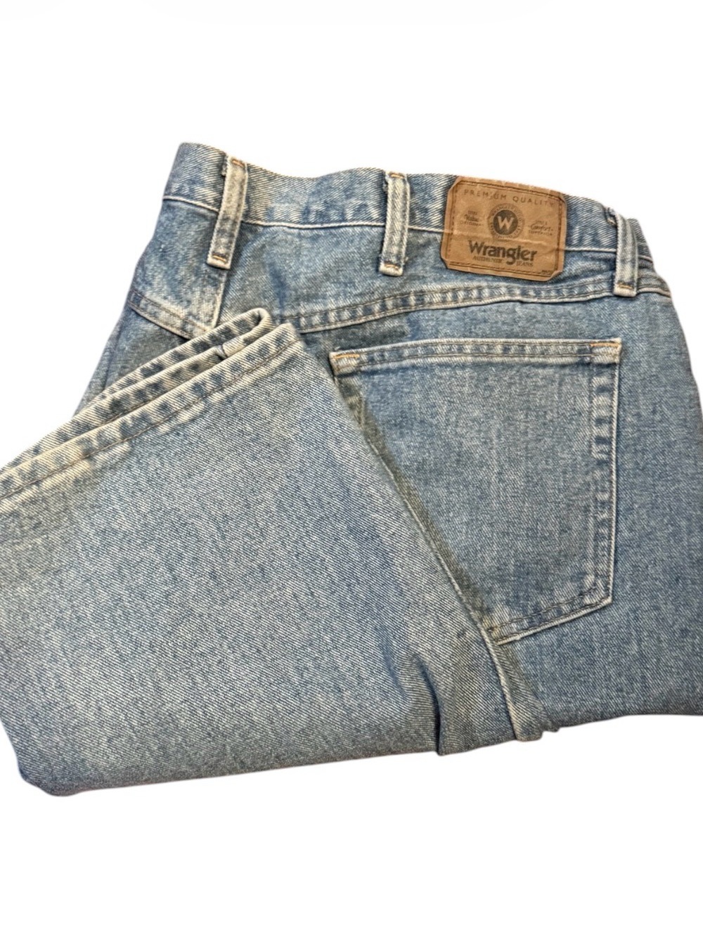 Wrangler 47MWZ Relaxed Fit Stonewash Jeans 42x32